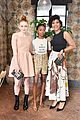 camila mendes and katherine langford are black and white beauties at w mags it girls luncheon 22