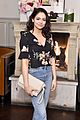 camila mendes and katherine langford are black and white beauties at w mags it girls luncheon 26