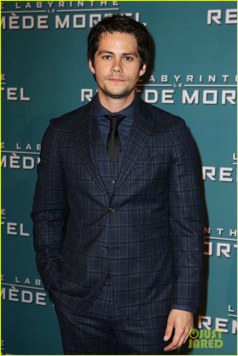 dylan obrien and co stars bring maze runner to paris 14