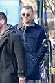 sam smith bundles up in blue ahead of grammys performance 03