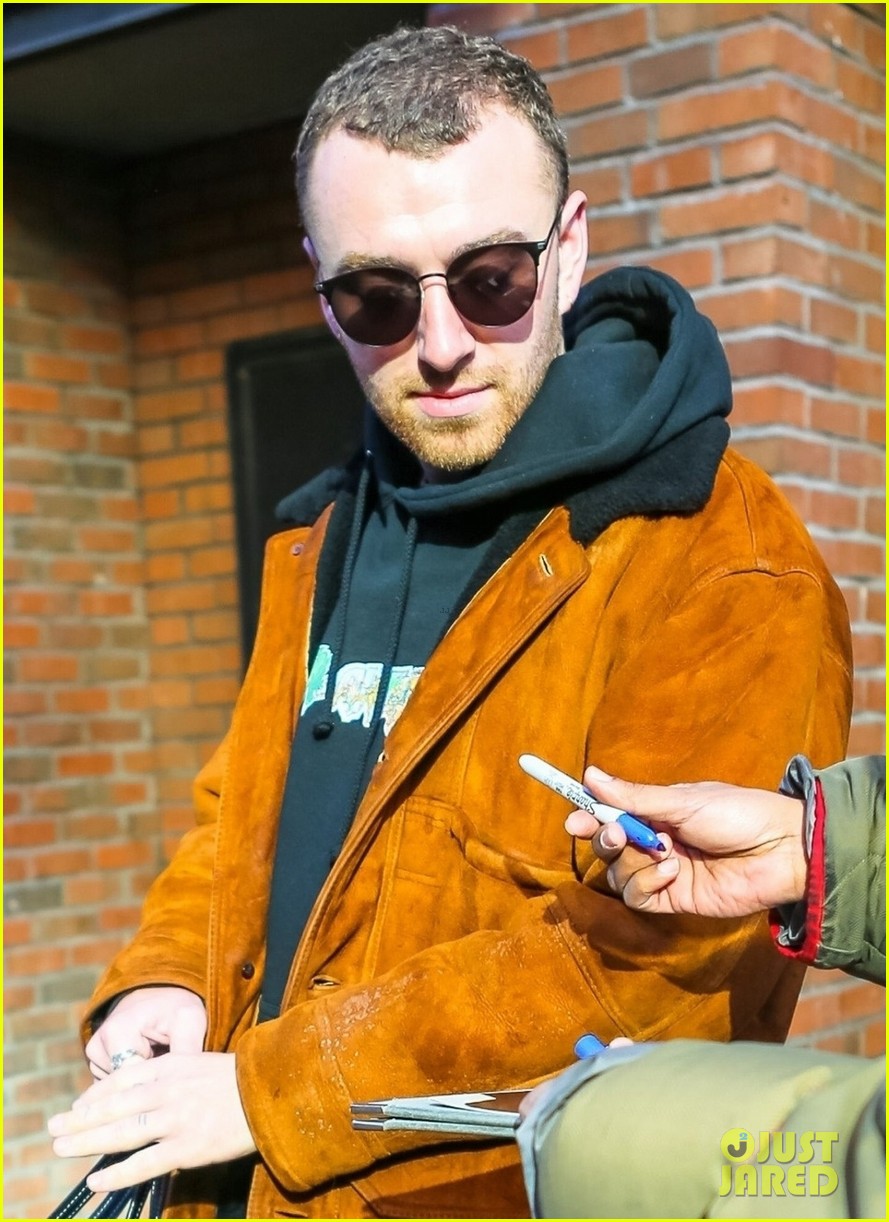 sam smith steps out after releasing new spotify singles collection 01