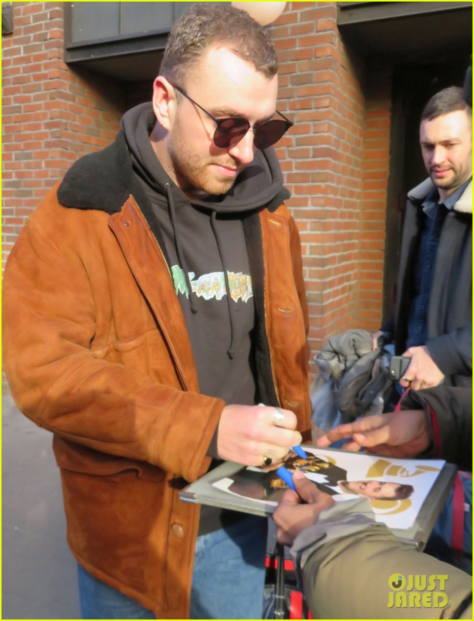 sam smith steps out after releasing new spotify singles collection 03