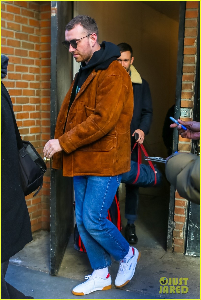 sam smith steps out after releasing new spotify singles collection 04