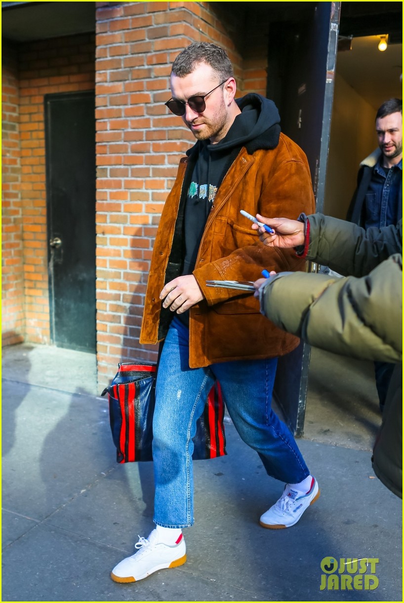 sam smith steps out after releasing new spotify singles collection 08