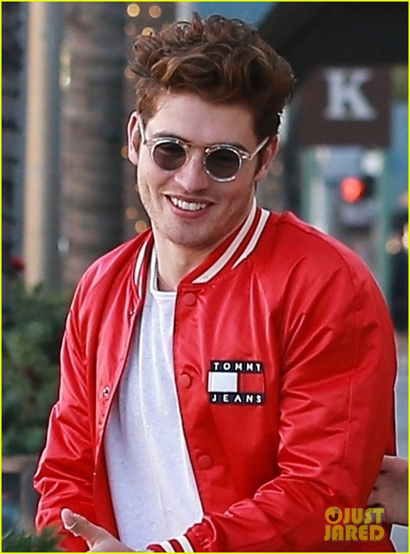 gregg sulkin hangs out with sistine stallone in beverly hills 04