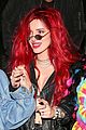 bella thorne debuts bright red hair 01
