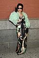 cardi b is glam in green at marc jacobs fashion show 27