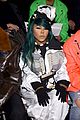 cardi b is glam in green at marc jacobs fashion show 36
