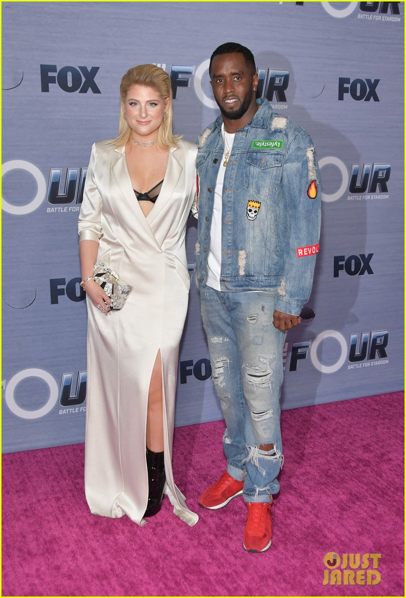fergie meghan trainor and diddy team up for the four season finale viewing party 02