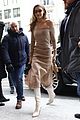 gigi hadid makes a grand exit from her hotel in paris 03