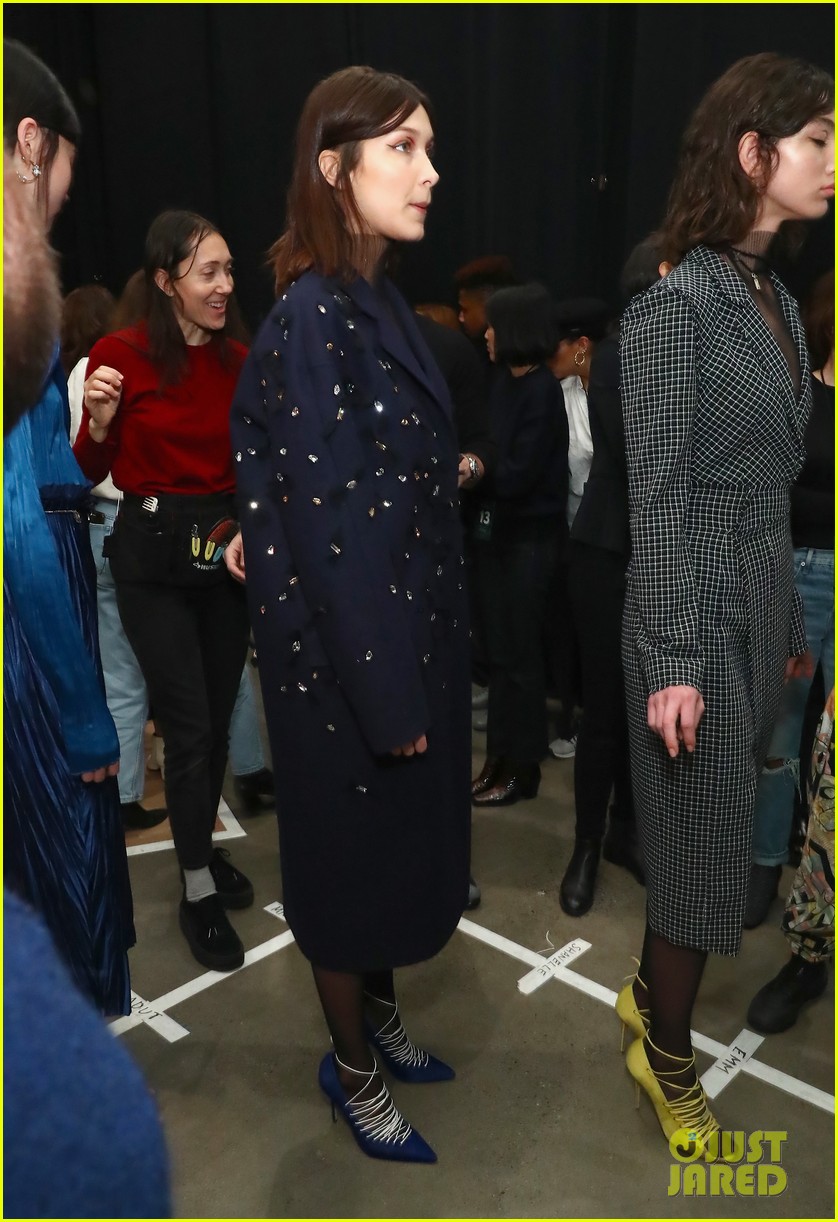 bella hadid walks in first new york fashion week 2018 show for jason wu 26