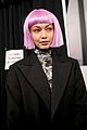 gigi hadid rocks pink wig at jeremy scotts nyfw show 04