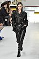 gigi and bella hadid rock leather in tods milan fashion week show 31