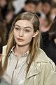 gigi and bella hadid rock leather in tods milan fashion week show 33