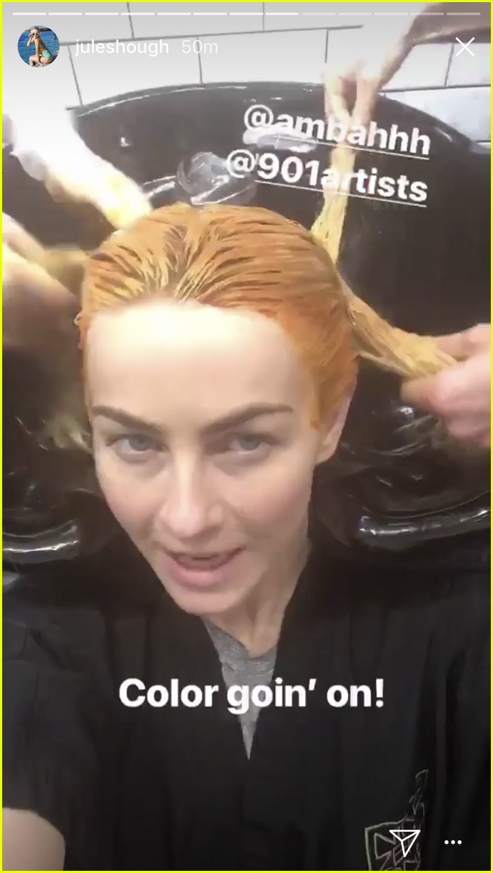 julianne hough dyes her hair red see the pics 07