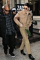 kendall jenner new york city fashion week 2018 beige suit 02