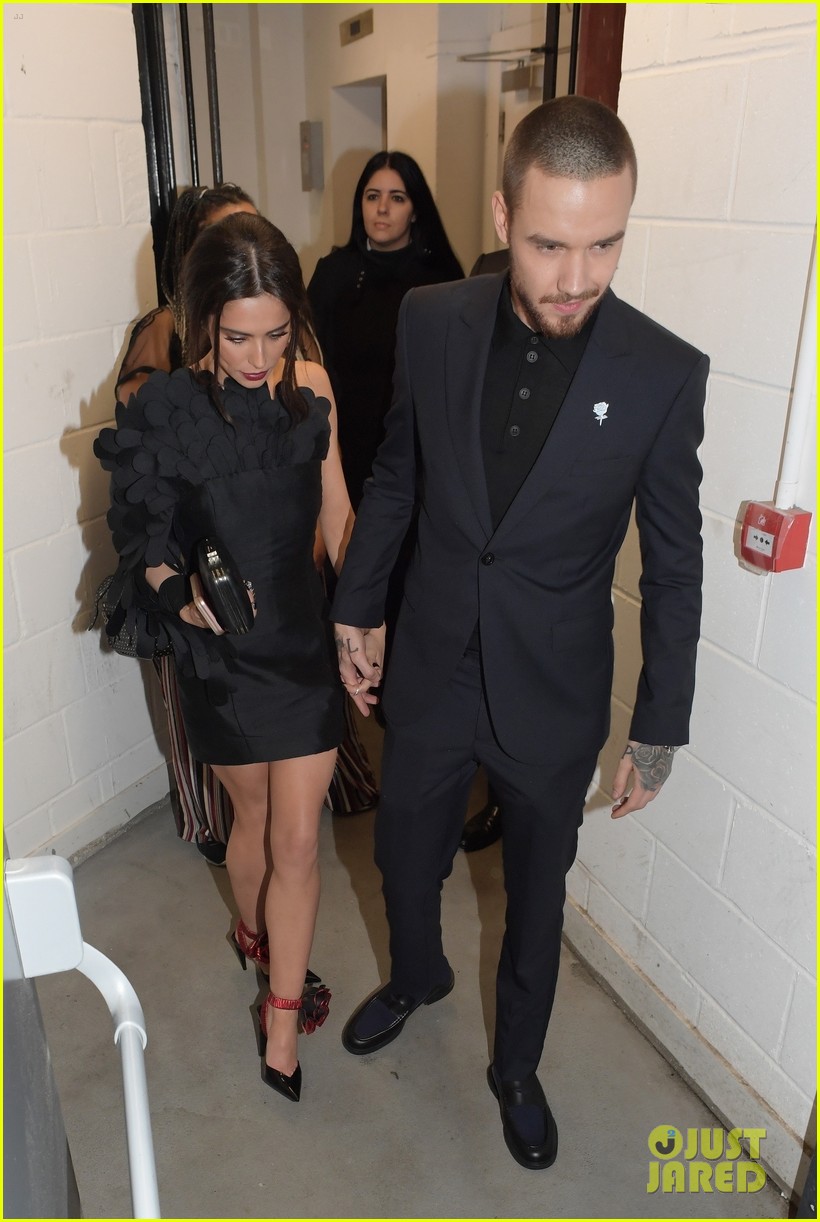 liam payne cheryl cole run into niall horan brits after party 01