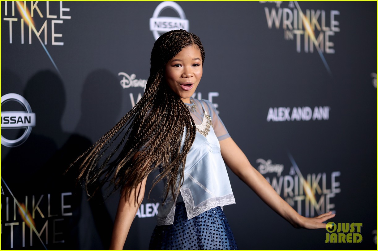 storm reid rowan blanchard and levi miller rock magical looks at a wrinkle in time premiere2 09