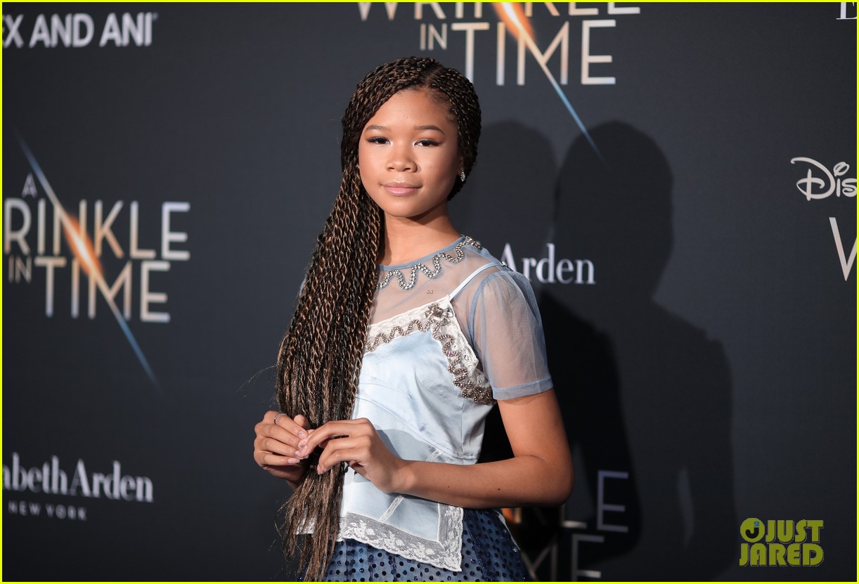 storm reid rowan blanchard and levi miller rock magical looks at a wrinkle in time premiere2 20