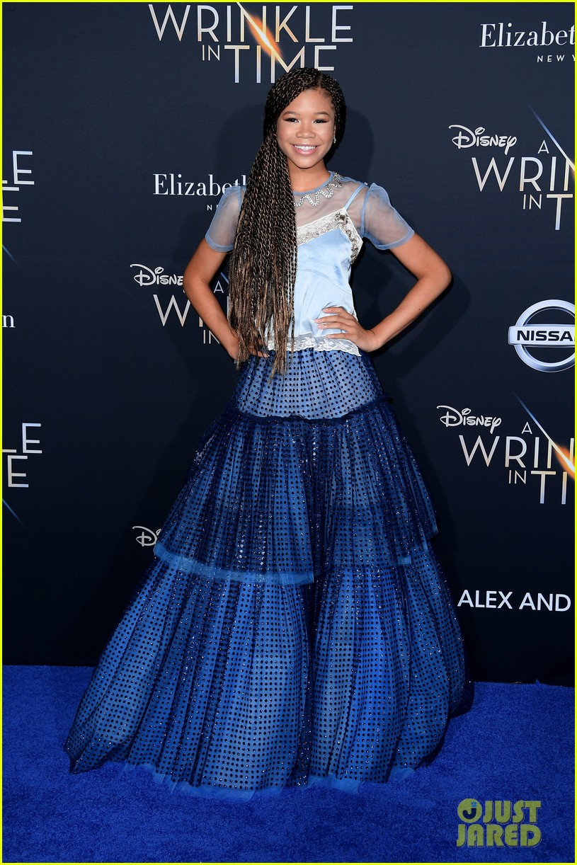 storm reid rowan blanchard and levi miller rock magical looks at a wrinkle in time premiere2 22