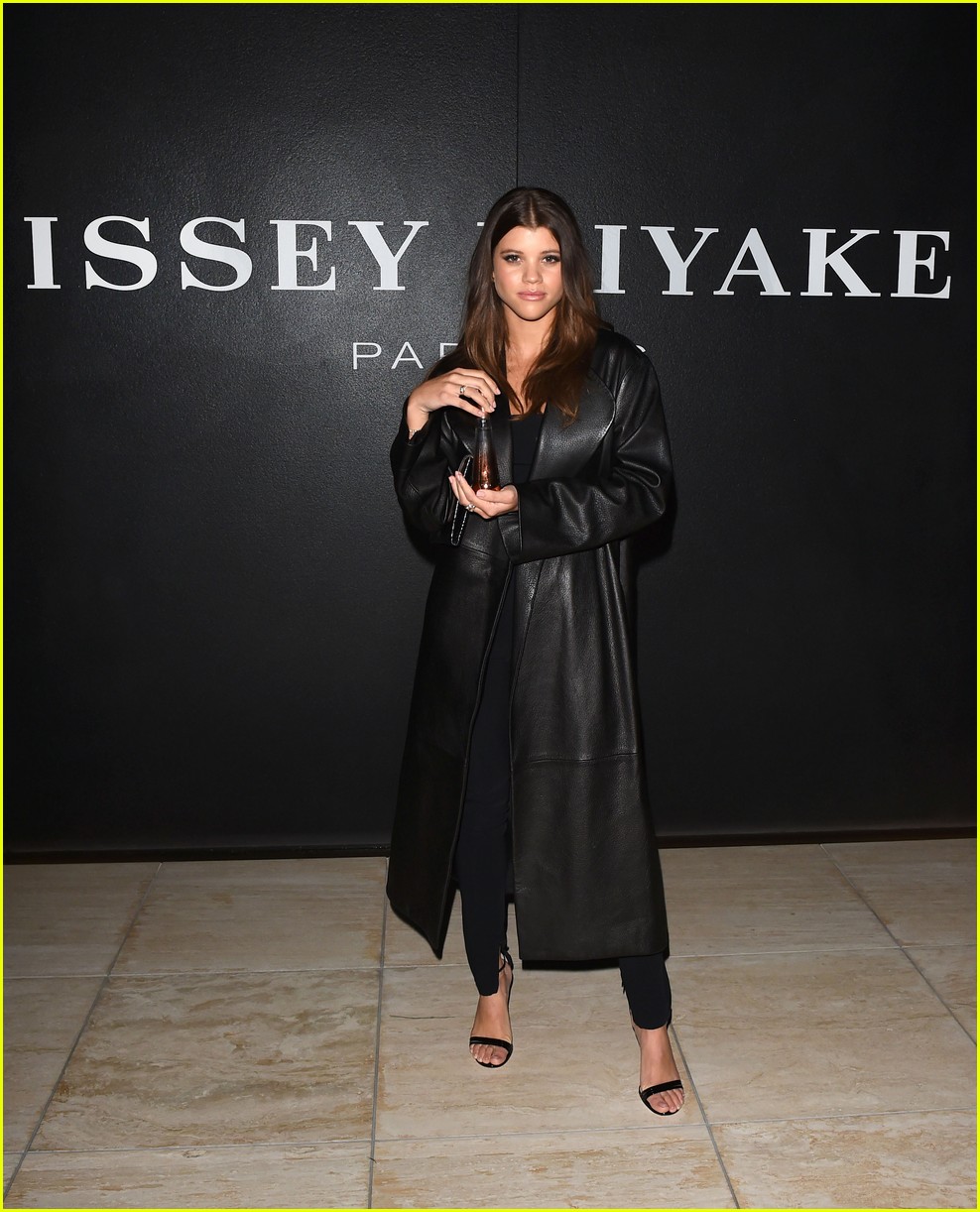 sofia richie and annalynne mccord team up for issey miyake fragrance launch 01
