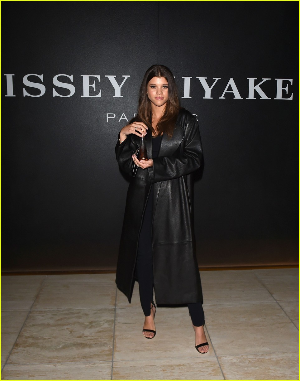 sofia richie and annalynne mccord team up for issey miyake fragrance launch 16