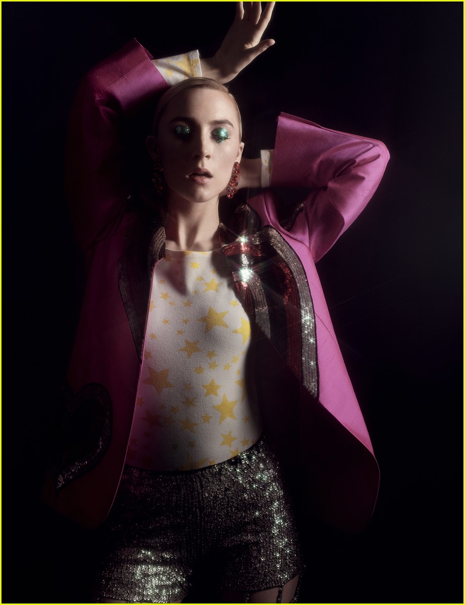 saoirse ronan poses for colorful another magazine cover shoot 03