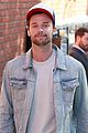 patrick schwarzenegger and girlfriend abby champion step out for dinner date 01