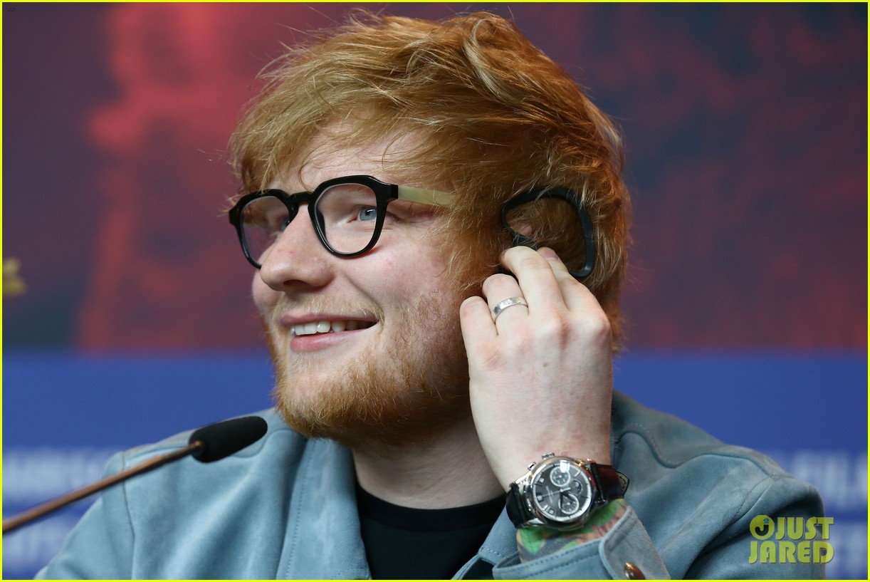 ed sheeran steps out for songwriter premiere in berlin 13