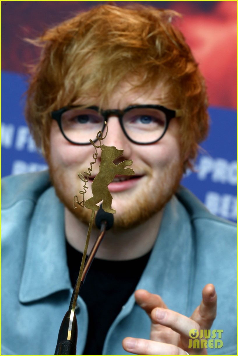 ed sheeran steps out for songwriter premiere in berlin 14