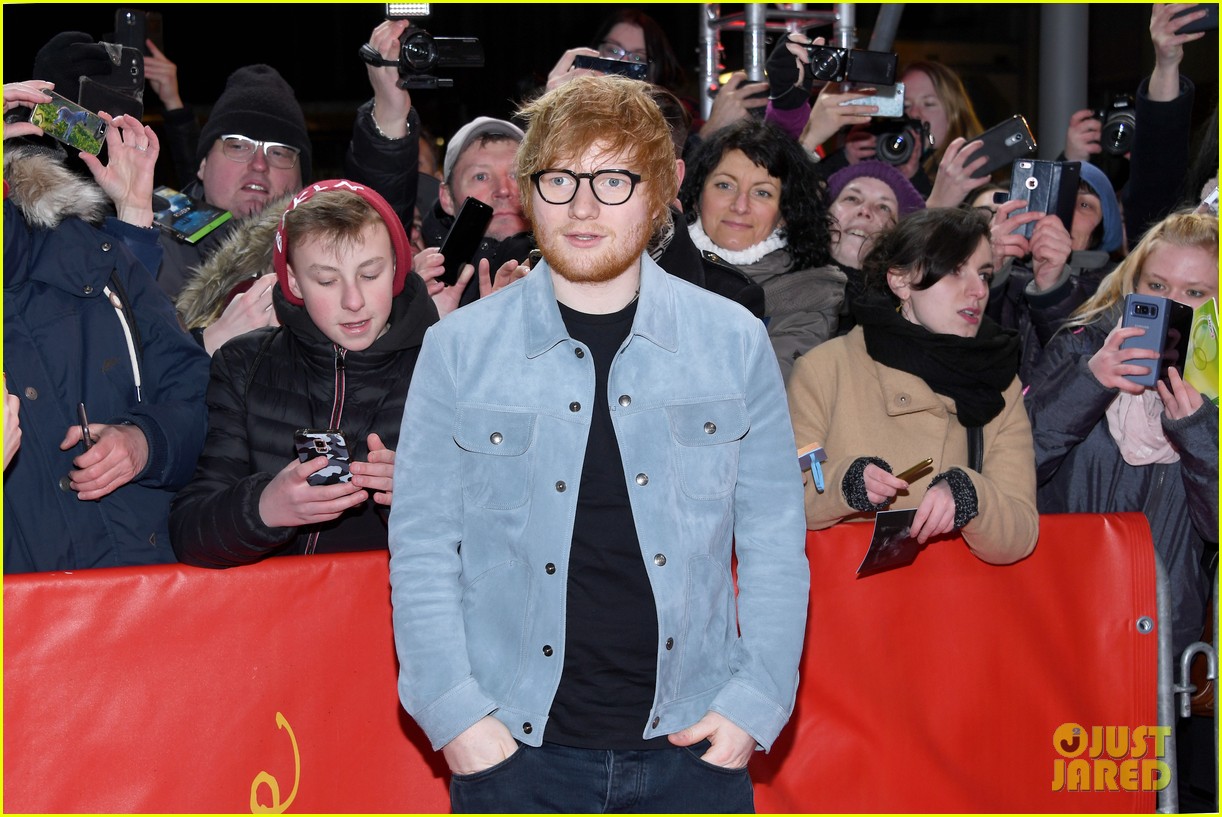 ed sheeran steps out for songwriter premiere in berlin 18