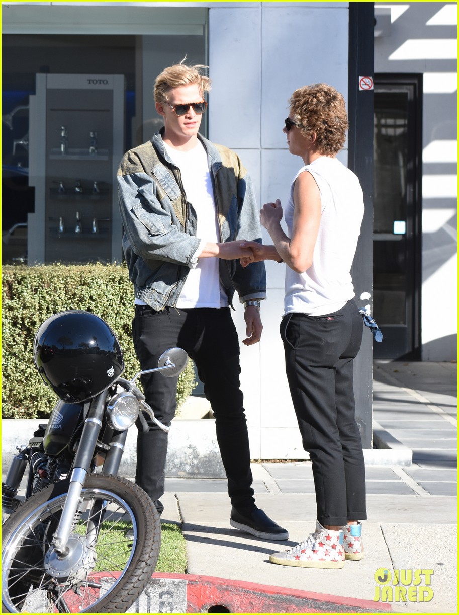 cody simpson takes his motorcycle for a spin around la 03