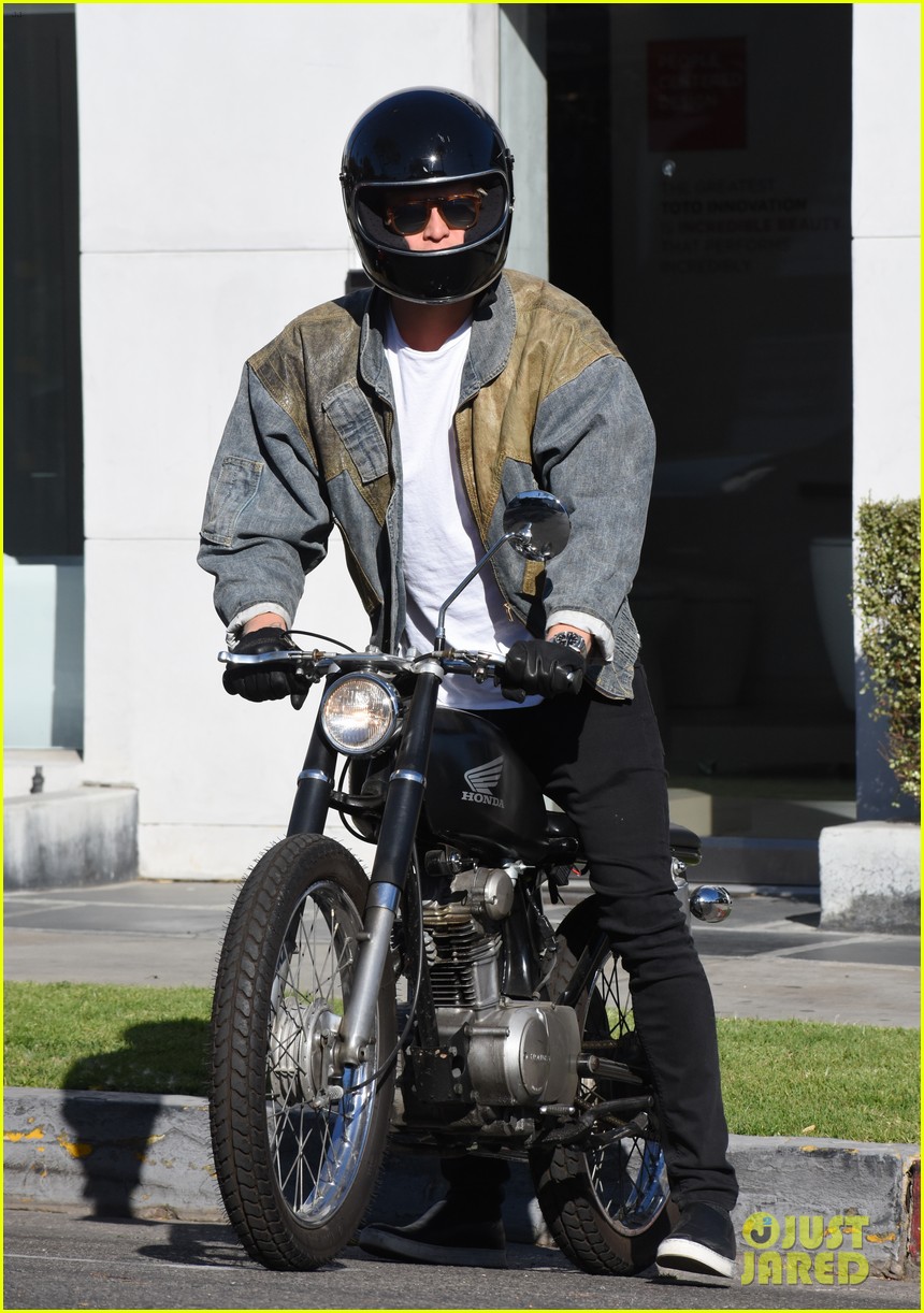 cody simpson takes his motorcycle for a spin around la 05