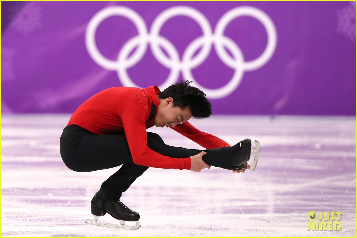 vincent zhou lands 5 quads places 6th overall olympics 16