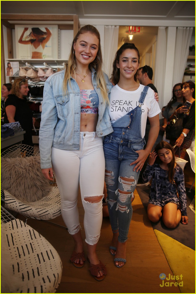 Aly Raisman Makes 'Role Model' Debut with Iskra Lawrence at Aerie Flagship  Store in Miami: Photo 1146566, Alexandra Raisman, aly raisman, iskra  lawrence Pictures