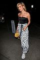 hailey baldwin shows some skin in two chic outfits 08