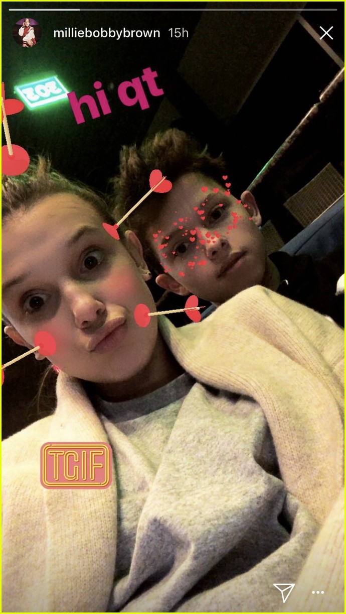 millie bobby brown and jacob sartorius share cute new pics together 01