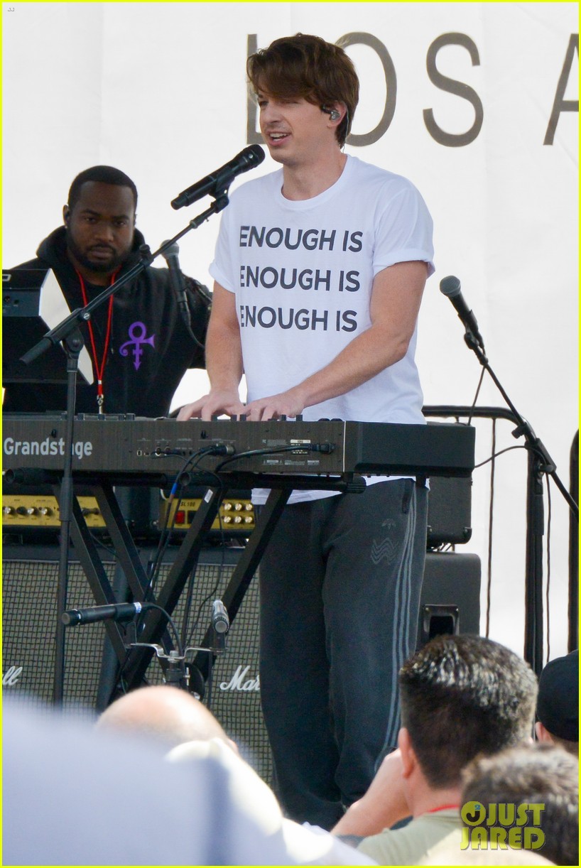 charlie puth willow smith march for our lives 16