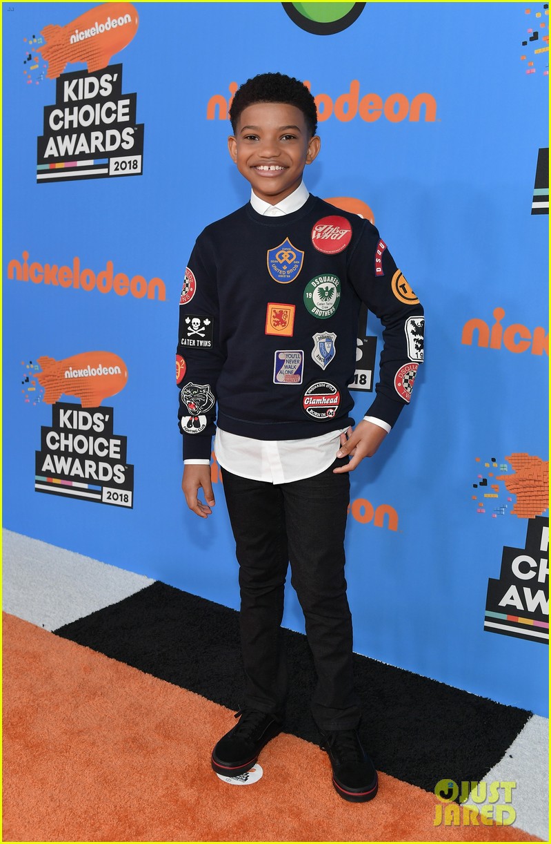 lonnie chavis hannah ziele and parker bates bring this is us to kids choice awards 2018 18