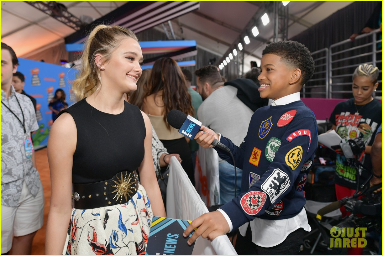 lonnie chavis hannah ziele and parker bates bring this is us to kids choice awards 2018 27