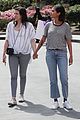 selena gomez and bella thorne share a hug at march for our lives 05
