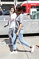 selena gomez and bella thorne share a hug at march for our lives 11