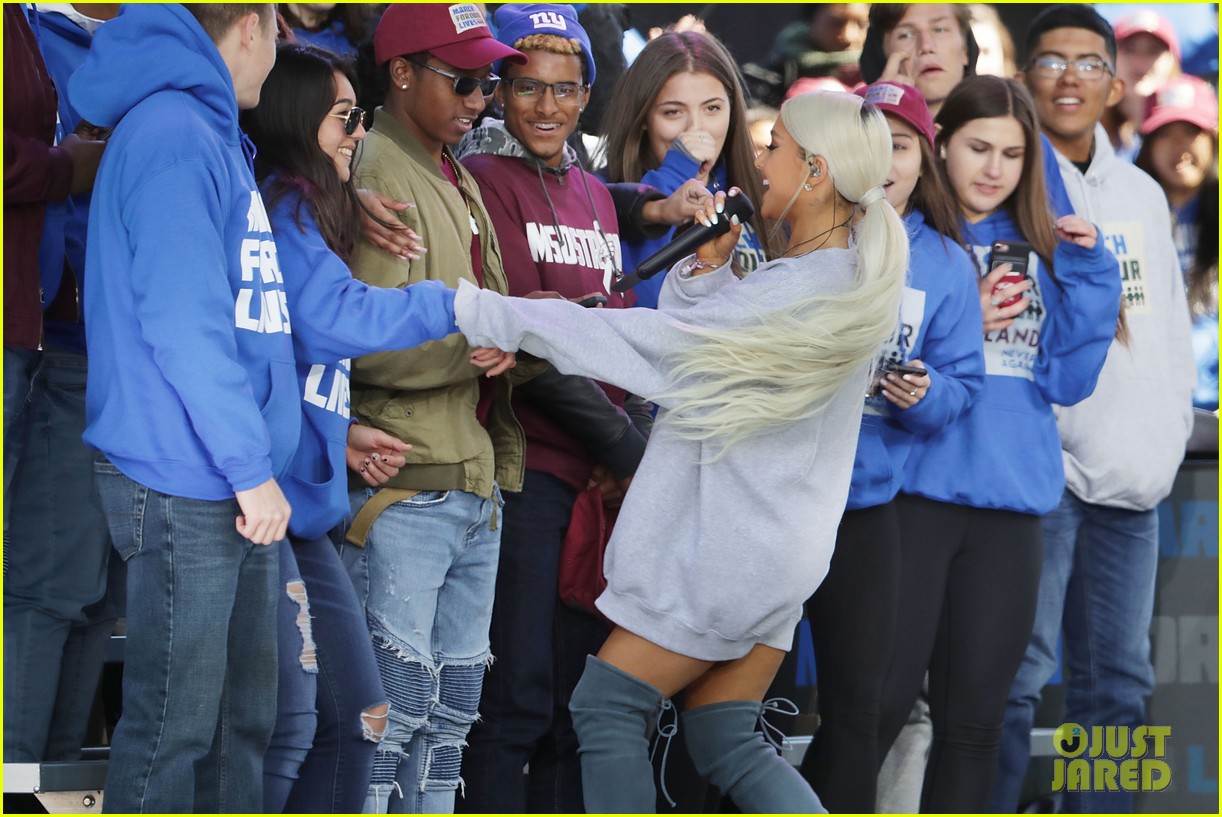 ariana grande march for our lives 03
