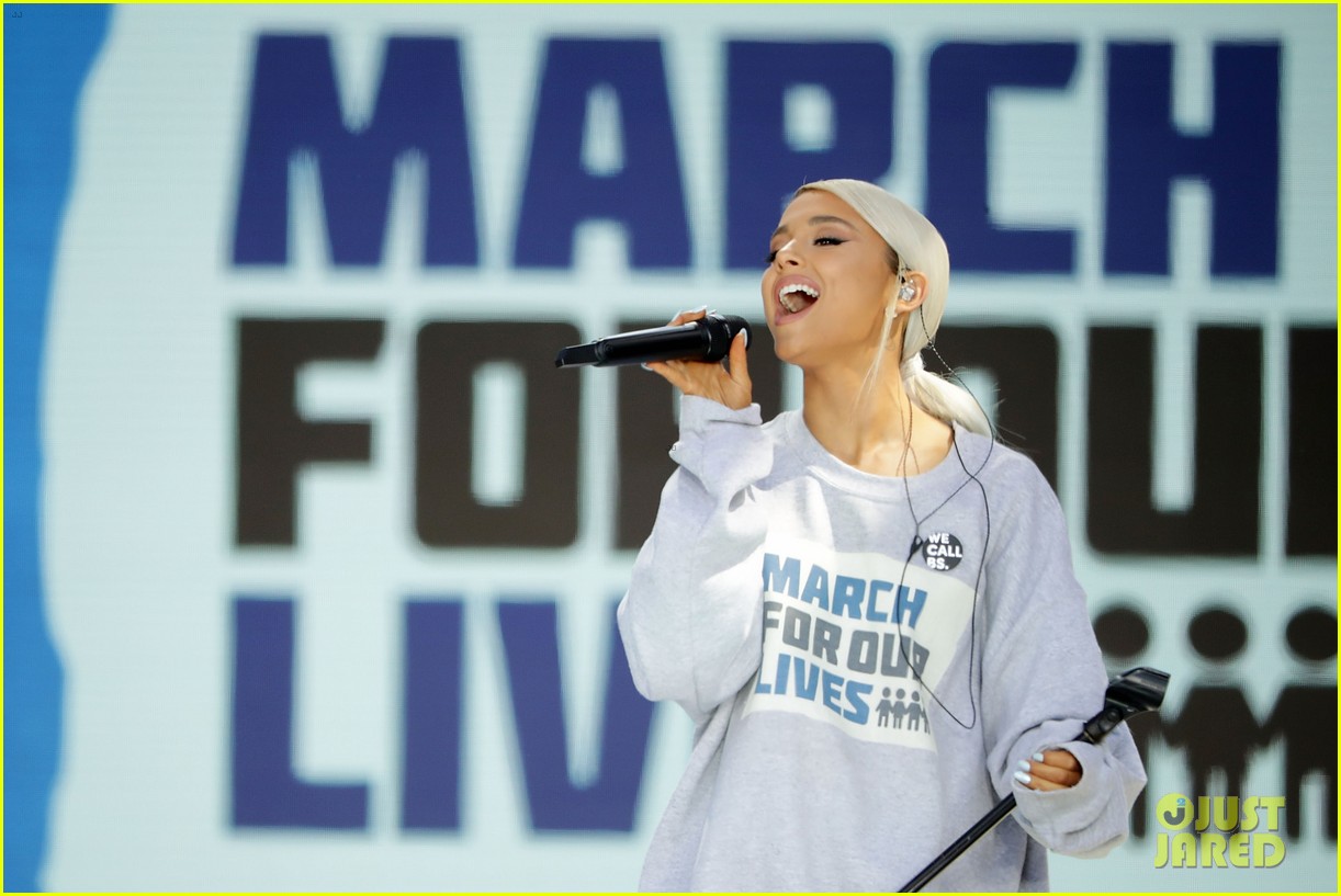 ariana grande march for our lives 09