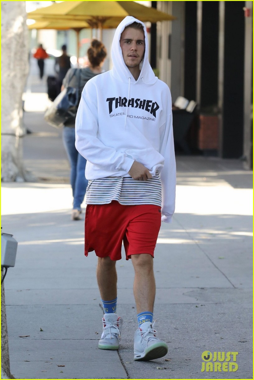 justin bieber soulcycle class march 2018 02