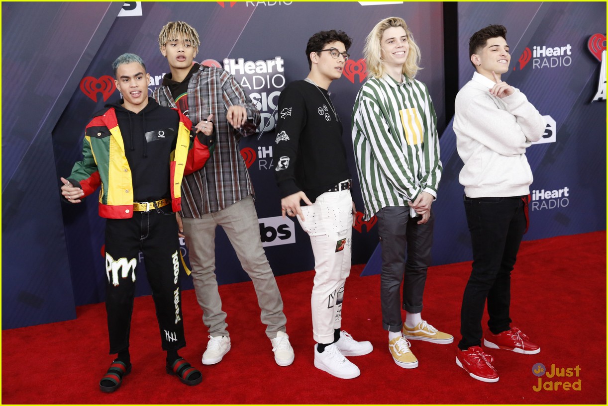 prettymuch cnco iheart awards red carpet 05