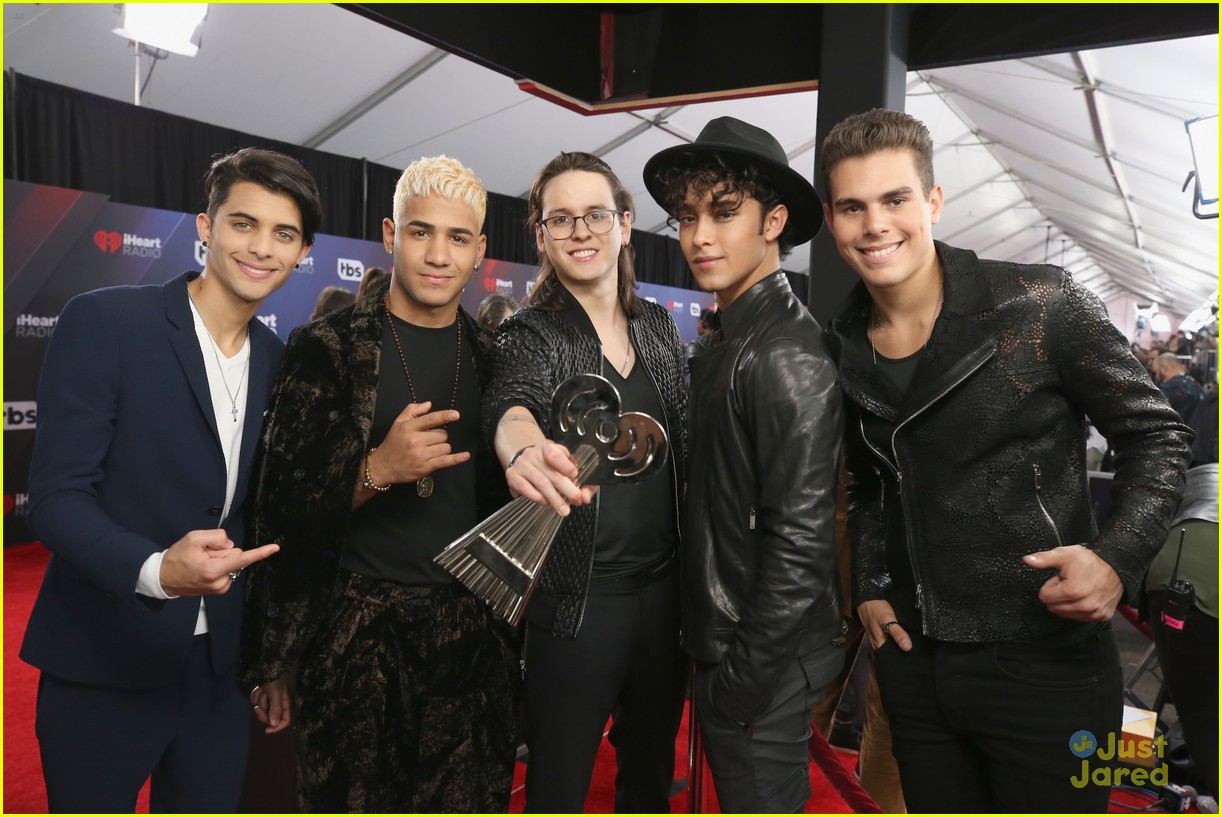 prettymuch cnco iheart awards red carpet 06