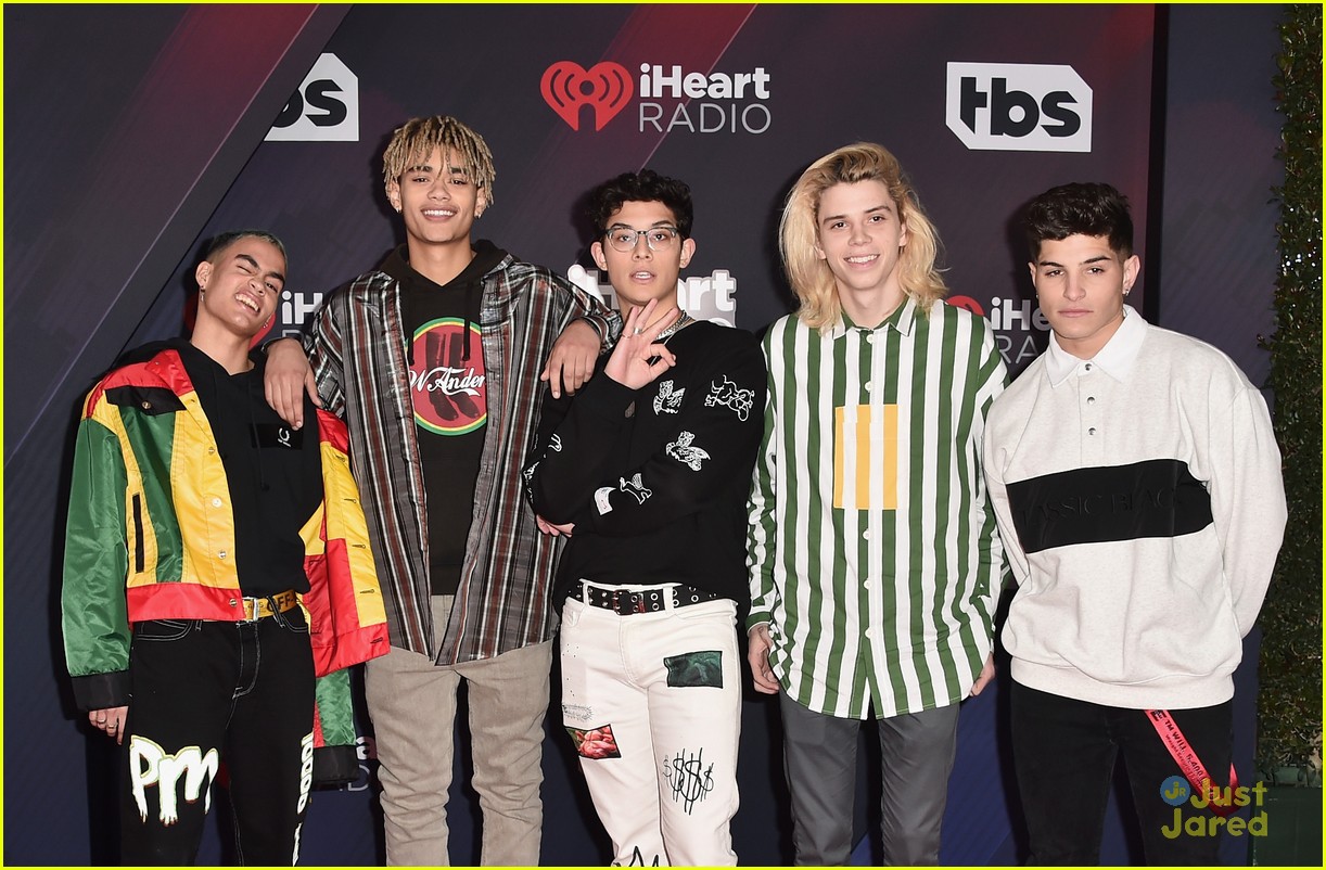 prettymuch cnco iheart awards red carpet 07