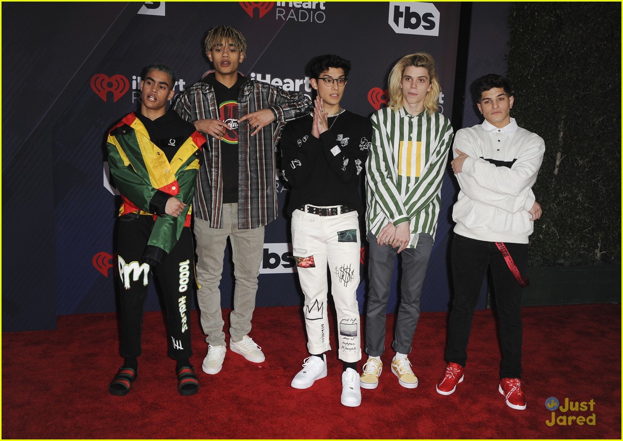 prettymuch cnco iheart awards red carpet 11