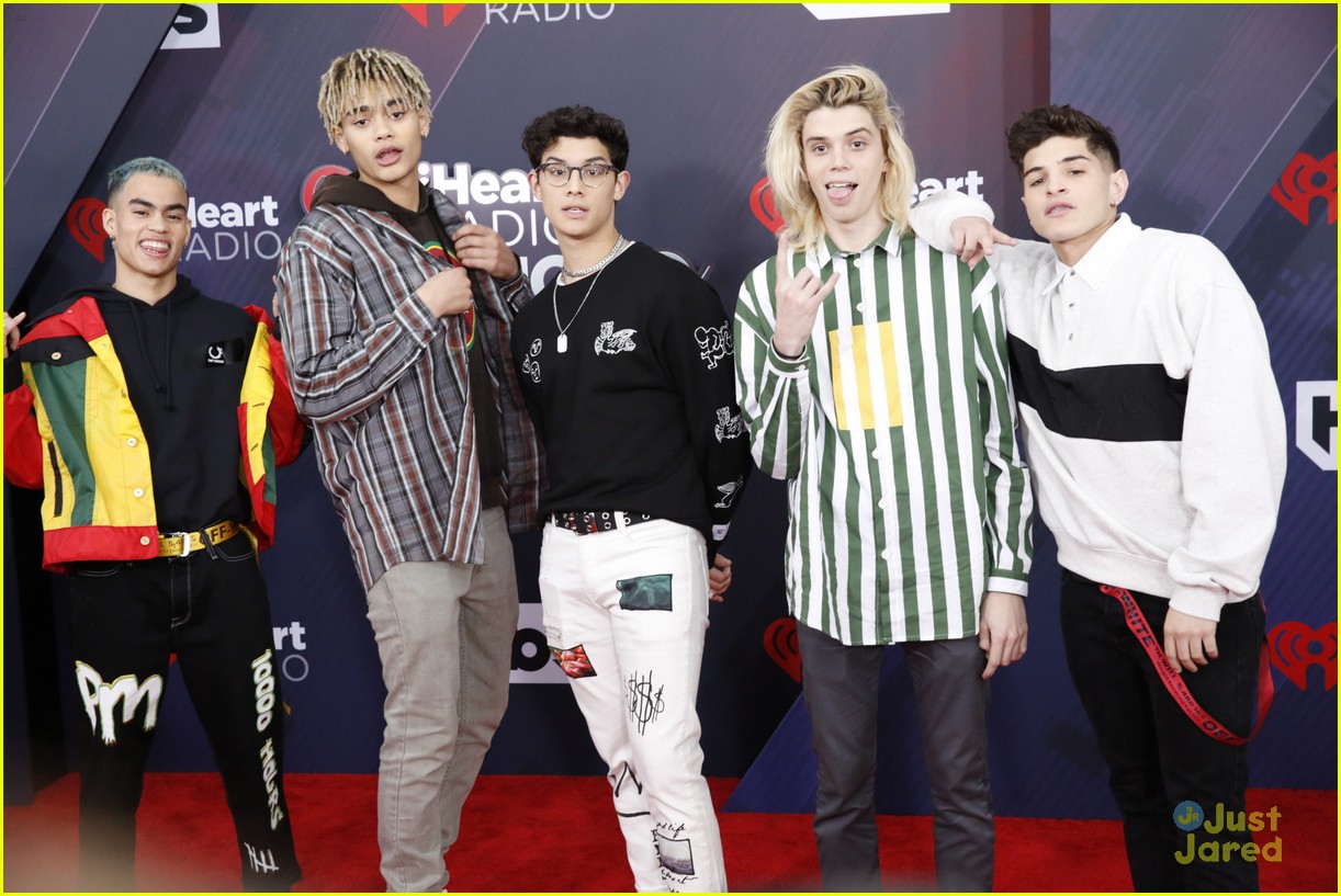 prettymuch cnco iheart awards red carpet 12